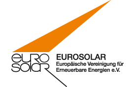 Logo of EUROSOLAR, European Association for Renewable Energies e.V.
