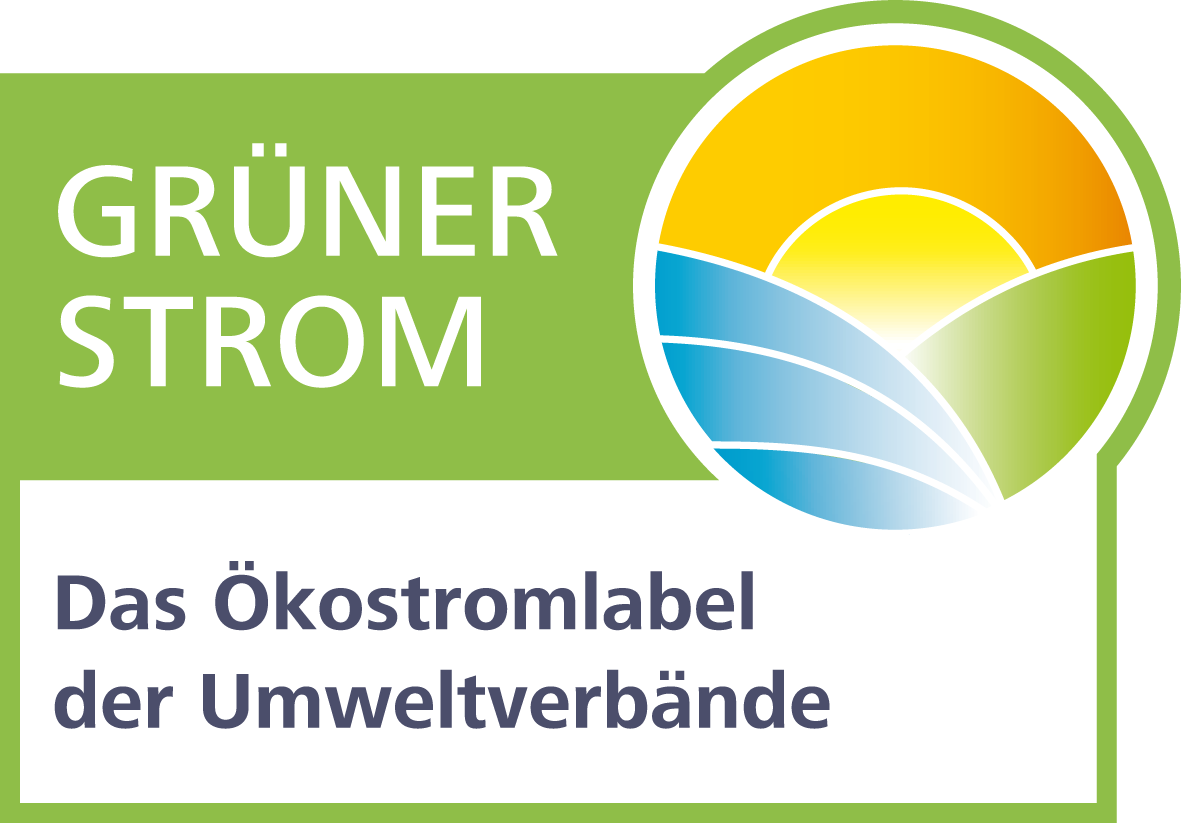 Gruener Strom Label Logo im RGB-Format als PNG mit transparentem Hintergrund