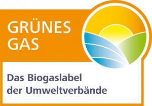 Gruenes Gas-Label Logo im RGB-Format als PNG mit transparentem Hintergrund