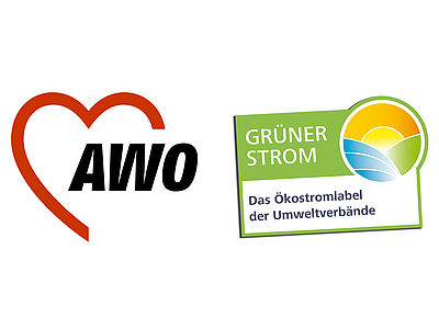 Logos von AWO und GSL