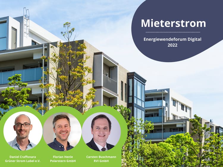 Rückblick auf das Energiewendeforum Digital zum Thema Mieterstrom (Fotos: Daniel Craffonara, Florian Henle, Carsten Buschmann)