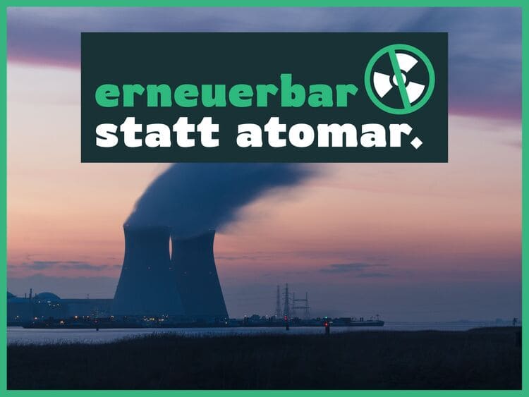 Zahlreiche Akteure der Energiebranche setzen sich mit der Initiative #erneuerbarstattatomar für den Atomausstieg ein (Foto: Frédéric Paulussen, Unsplash)