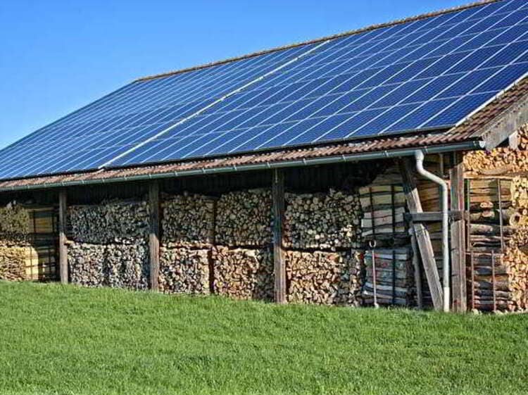 97 Prozent der Befragten bewerten die Vereinbarkeit von Naturverträglichkeit und Solaren Energieerzeugungsanlagen auf Dächern und Fassaden mit 'voll und ganz' oder 'eher vereinbar'.