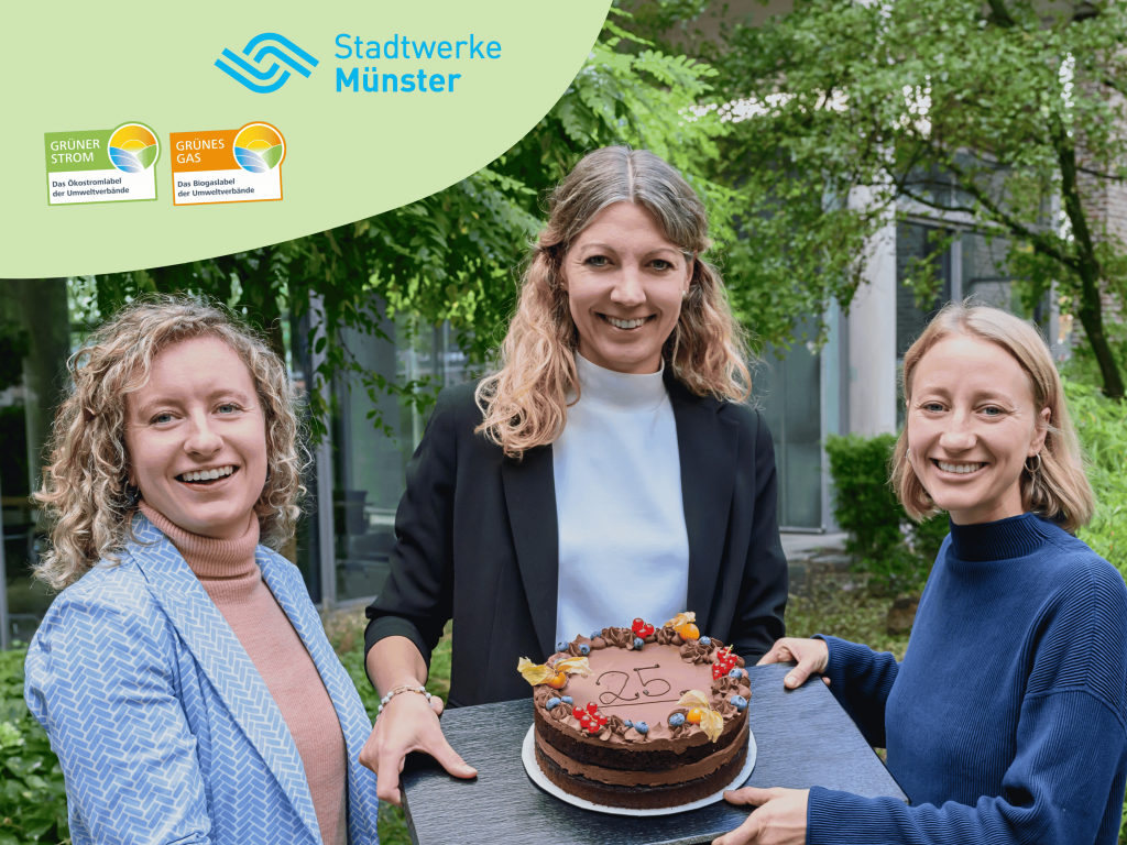 Melanie Alberts, Linda Klümper und Eva Rausch