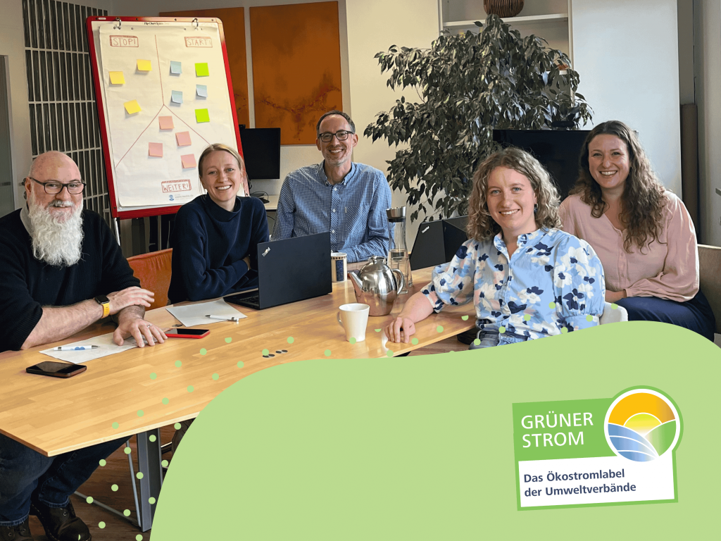 Leitungsrunde des Vereins Grüner Strom label